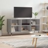 Meuble TV sonoma gris 103,5x30x50 cm bois d'ingénierie 633126633126