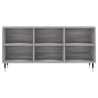 Meuble TV sonoma gris 103,5x30x50 cm bois d'ingénierie 633126633126