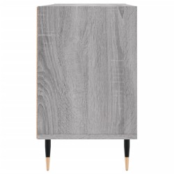 Meuble TV sonoma gris 103,5x30x50 cm bois d'ingénierie 633126633126