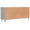Meuble TV sonoma gris 103,5x30x50 cm bois d'ingénierie 633126633126