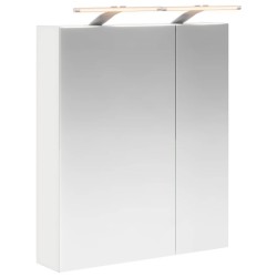 Armoire Miroir de Salle de Bain Blanc 60 x 14,5 x 70 cm 633129633129
