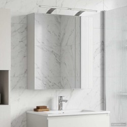 Armoire Miroir de Salle de Bain Blanc 60 x 14,5 x 70 cm 633129633129