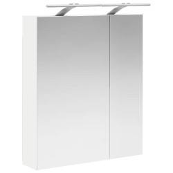 Armoire Miroir de Salle de Bain Blanc 60 x 14,5 x 70 cm 633129633129