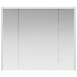 Armoire Miroir de Salle de Bain Blanc 73,5 x 16 x 62,5 cm 633130633130