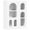 Armoire suspendue avec étagère ELST Blanc 59 x 20 x 71,5 cm 633132633132