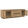 Meuble TV avec éclairages LED chêne artisanal 160,5x41x50 cm 633133633133