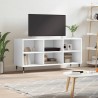 Meuble TV blanc 103,5x30x50 cm bois d'ingénierie 633134633134