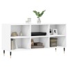 Meuble TV blanc 103,5x30x50 cm bois d'ingénierie 633134633134