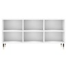 Meuble TV blanc 103,5x30x50 cm bois d'ingénierie 633134633134