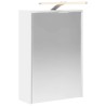 Armoire Miroir de Salle de Bain Blanc 43 x 16 x 62.5 cm 633137633137