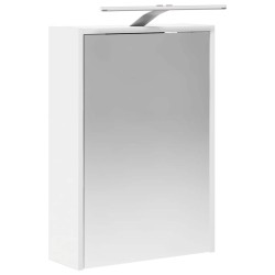 Armoire Miroir de Salle de Bain Blanc 43 x 16 x 62.5 cm 633137633137