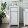 Armoire de salle de bain BERG blanc 40x34x80 cm pin massif 633140633140
