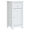 Armoire de salle de bain BERG blanc 40x34x80 cm pin massif 633140633140