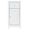 Armoire de salle de bain BERG blanc 40x34x80 cm pin massif 633140633140