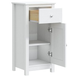 Armoire de salle de bain BERG blanc 40x34x80 cm pin massif 633140633140