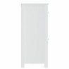 Armoire de salle de bain BERG blanc 40x34x80 cm pin massif 633140633140