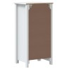 Armoire de salle de bain BERG blanc 40x34x80 cm pin massif 633140633140