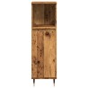 Armoire de salle de bain vieux bois 30x30x100cm bois ingénierie 633141633141