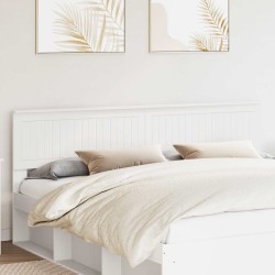 Tête de lit Blanc Bois d'ingénierie 633160633160