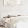 Tête de lit Blanc Bois d'ingénierie 633160633160