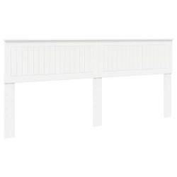 Tête de lit Blanc Bois d'ingénierie 633160633160