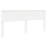 Tête de lit Blanc Bois d'ingénierie 633160633160