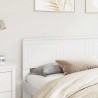 Tête de lit Blanc Bois d'ingénierie 633160633160