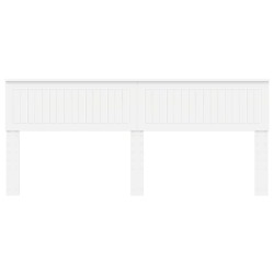 Tête de lit Blanc Bois d'ingénierie 633160633160