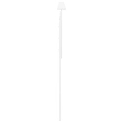 Tête de lit Blanc Bois d'ingénierie 633160633160