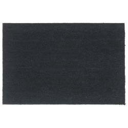 Tapis de porte gris foncé 60x90 cm fibre de coco touffeté 633163633163