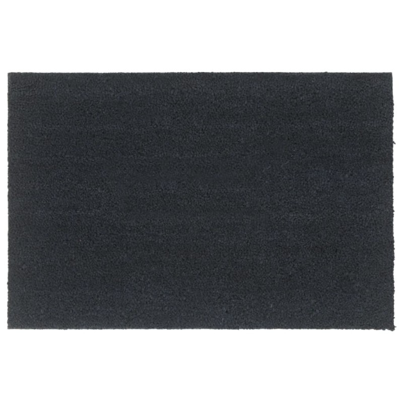 Tapis de porte gris foncé 60x90 cm fibre de coco touffeté 633163633163