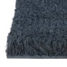 Tapis de porte gris foncé 60x90 cm fibre de coco touffeté 633163633163