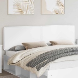 Tête de lit Blanc Bois d'ingénierie 633167633167
