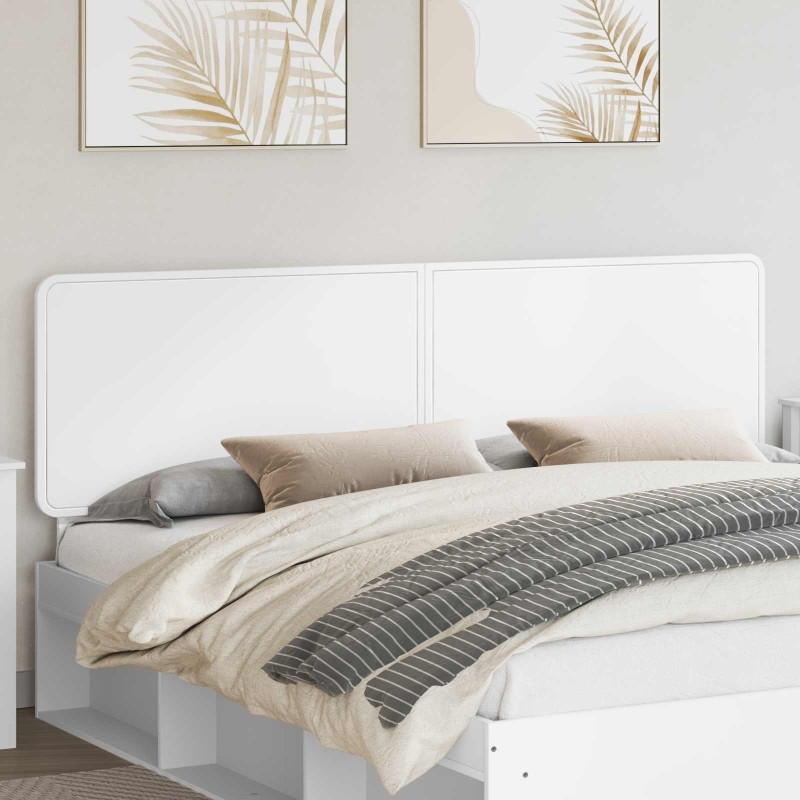 Tête de lit Blanc Bois d'ingénierie 633167633167