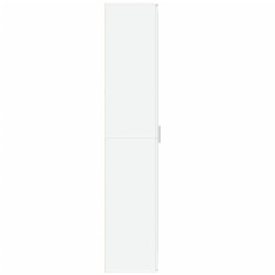 Buffet haut blanc 80x35x180 cm bois d'ingénierie 633181633181