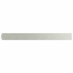 Bordure de Pelouse 50 pcs 10 x 103 cm Acier inoxydable Argenté 633190633190