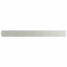 Bordure de Pelouse 50 pcs 10 x 103 cm Acier inoxydable Argenté 633190633190