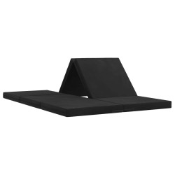 Canapé-lit pliable 140 x 67 x 45 cm Noir 633196633196