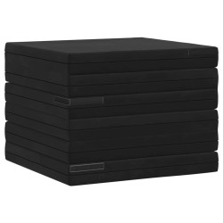 Canapé-lit pliable 140 x 67 x 45 cm Noir 633196633196