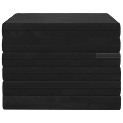 Canapé-lit pliable 140 x 67 x 45 cm Noir 633196633196