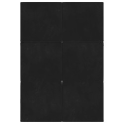 Canapé-lit pliable 140 x 67 x 45 cm Noir 633196633196