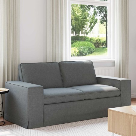 Canapé Gris foncé 182 x 80 x 82 cm tissu 633197633197