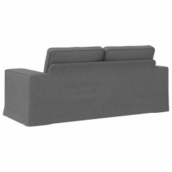 Canapé Gris foncé 182 x 80 x 82 cm tissu 633197633197