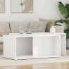 Ensemble de tables basses 2 pcs Blanc Bois d'ingénierie 633237633237