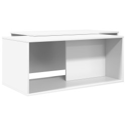 Ensemble de tables basses 2 pcs Blanc Bois d'ingénierie 633237633237