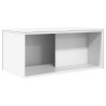 Ensemble de tables basses 2 pcs Blanc Bois d'ingénierie 633237633237