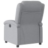 Fauteuil inclinable gris clair tissu 633240633240