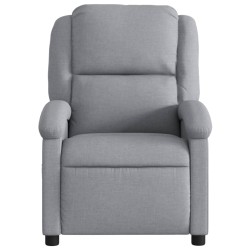 Fauteuil inclinable gris clair tissu 633240633240