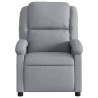 Fauteuil inclinable gris clair tissu 633240633240