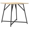 Ensemble de tables d'appoint 2 pcs Chêne Sonoma et noir 633241633241